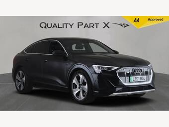 Audi e-tron SUV 55 S line Sportback Auto quattro 5dr 95kWh (11kW Charger)