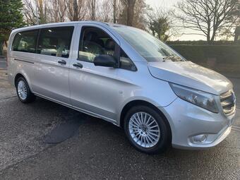 Mercedes-Benz Vito Minibus 2.1 119 CDI SELECT Tourer G-Tronic RWD L3 Euro 6 (s/s) 5dr (XLWB)