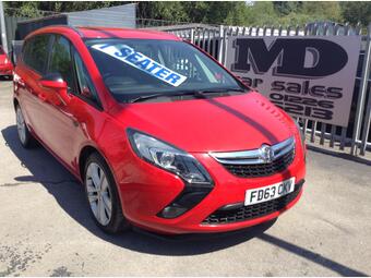 Vauxhall Zafira Tourer MPV 2.0 CDTi SRi Euro 5 5dr