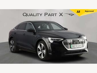 Audi e-tron SUV 55 S line Sportback Auto quattro 5dr 95kWh