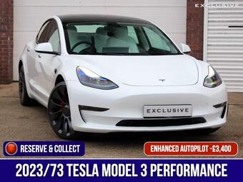 Tesla Model 3 Saloon (Dual Motor) Performance Auto 4WDE 4dr (Performance Upgrade)