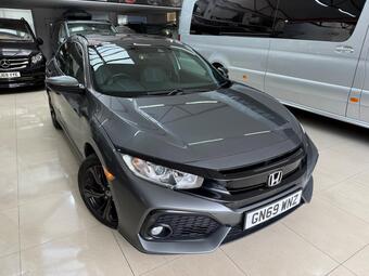 2019 HONDA CIVIC 1.0 VTEC TURBO EX CVT EURO 6 S S 5DR 42 PHOTOS... photo