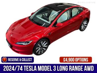 Tesla Model 3 Saloon (Dual Motor) Long Range Auto 4WDE 4dr