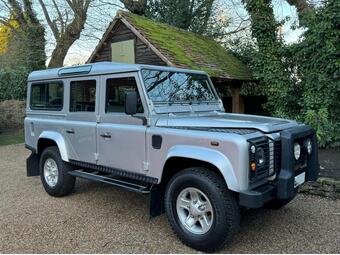 Land Rover Defender 110 SUV 2.5 TD5 Silver Station Wagon MWB 5dr