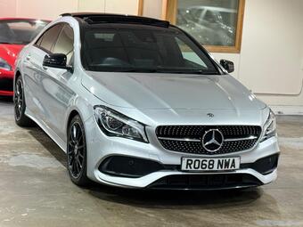 2018 CLA 2.1 CLA220D AMG LINE NIGHT EDITION PLUS COUPE 7G DCT EURO 6... photo