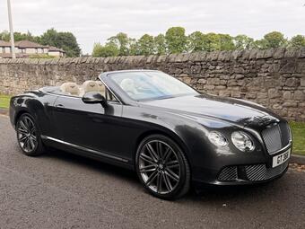 Bentley Continental Convertible 6.0 W12 GTC Speed Auto 4WD Euro 5 2dr
