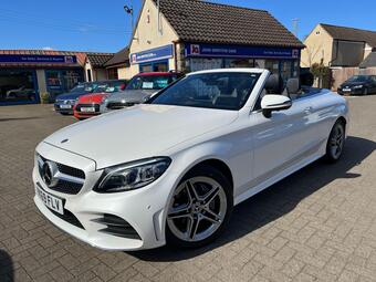 2019 MERCEDES C CLASS 2.0 C220D AMG LINE PREMIUM PLUS CABRIOLET G TRONIC 4MATIC EURO 6... photo