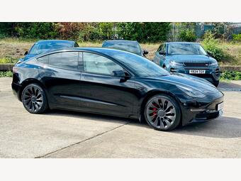 Tesla Model 3 Saloon (Dual Motor) Performance Auto 4WDE 4dr (Performance Upgrade)