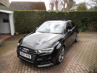 Audi S3 Hatchback 2.0 TFSI Black Edition quattro Euro 6 (s/s) 3dr