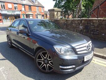 Mercedes-Benz C Class Saloon 2.1 C220 CDI AMG Sport Plus G-Tronic+ Euro 5 (s/s) 4dr