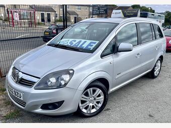 Vauxhall Zafira MPV 1.6 16V Design Euro 5 5dr (SNav)