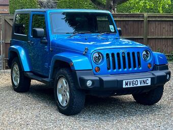 Jeep Wrangler Convertible 2.8 CRD Sahara Soft top 4x4 2dr