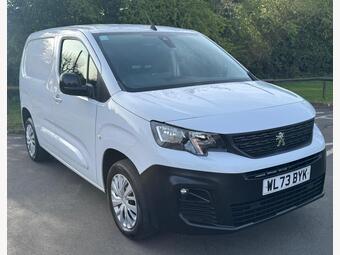 Peugeot Partner Panel Van 1.5 BlueHDi 1000 Asphalt Premium + Standard Panel Van SWB Euro 6 (s/s) 5dr