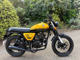 Bluroc Motorcycles Legend 125 Roadster/Retro 125 Euro 5