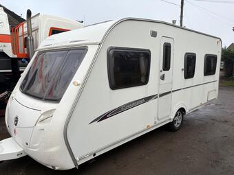Swift Charisma 555 Tourer Fixed bed recent service trade sale