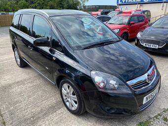 Vauxhall Zafira MPV 1.7 CDTi ecoFLEX Design Euro 5 5dr (SNav)