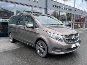 2017 MERCEDES V CLASS 2.2 V250D BLUETEC SPORT G TRONIC EURO 6 S S 5DR 7... photo