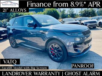 Land Rover Range Rover Sport SUV 3.0 P460e 38.2kWh Dynamic SE Auto 4WD Euro 6 (s/s) 5dr