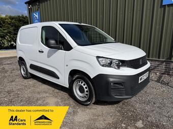 Peugeot Partner Panel Van 1.5 BlueHDi 1000 Professional Premium + Standard Panel Van SWB Euro 6 (s/s) 5dr