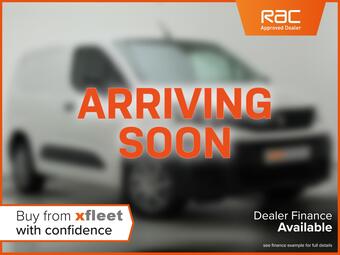 Peugeot Partner Panel Van 1.5 BlueHDi 1000 Asphalt Premium + Standard Panel Van SWB Euro 6 (s/s) 5dr