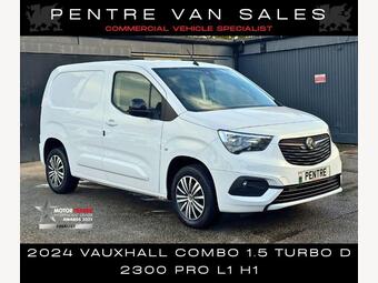 Vauxhall Combo Panel Van 1.5 Turbo D 2300 Pro L1 H1 Euro 6 (s/s) 5dr