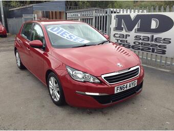 Peugeot 308 Hatchback 1.6 HDi Active Euro 5 5dr