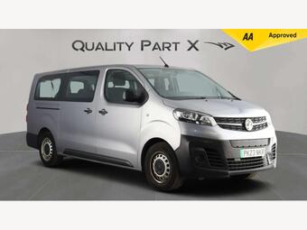 Vauxhall Vivaro Life Electric MPV 50kWh Combi Auto LWB 5dr (9 Seat, 11kW Charger)
