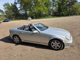 2002 mercedes -benz slk 2.0 slk200 kompressor 2dr 42 photos -benz slk 2.0 slk200 kompressor 2dr leather, history £1,490 2002 (02) reg petrol... photo