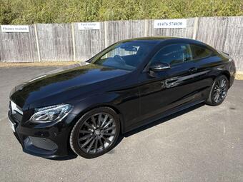 Mercedes-Benz C Class Coupe 2.1 C220d AMG Line (Premium Plus) G-Tronic+ Euro 6 (s/s) 2dr