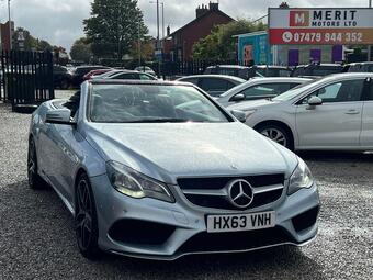 Mercedes-Benz E Class Convertible 3.0 E350d V6 BlueTEC AMG Sport Cabriolet G-Tronic+ Euro 6 (s/s) 2dr