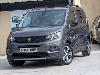 2018 PEUGEOT RIFTER 1.5 BLUEHDI GT LINE STANDARD MPV EURO 6 S S 5DR 35... photo