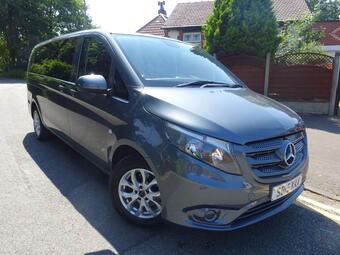 Mercedes-Benz Vito Minibus 2.1 114 CDI PRO Tourer G-Tronic RWD L2 Euro 6 (s/s) 5dr (LWB)