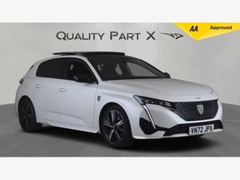Peugeot 308 Hatchback 1.6 12.4kWh GT Premium e-EAT Euro 6 (s/s) 5dr