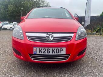 Vauxhall Zafira MPV 1.6 16V Exclusiv Euro 5 5dr