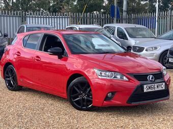 Lexus CT Hatchback 1.8 200h Sport CVT Euro 6 (s/s) 5dr