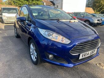 2014 FORD FIESTA 1.25 ZETEC EURO 5 3DR 27 PHOTOS FORD FIESTA 1.25 ZETEC EURO... photo