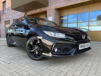 2018 HONDA CIVIC 1.0 VTEC TURBO SR CVT EURO 6 S S 5DR 58 PHOTOS... photo