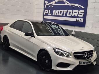 Mercedes-Benz E Class Saloon 3.0 E350 V6 BlueTEC AMG Night Edition (Premium) G-Tronic+ Euro 6 (s/s) 4dr