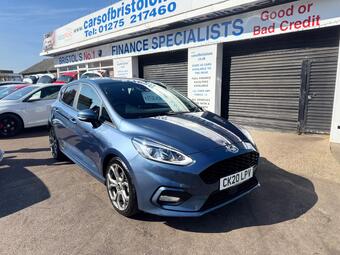 2020 FORD POPULAR FORD FIESTA 1.0T ECOBOOST ST LINE EDITION FINISHED IN METALLIC BLUE....................COMES WITH... photo