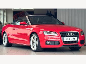 Audi A5 Cabriolet Convertible 2.0 TFSI S line Euro 5 (s/s) 2dr