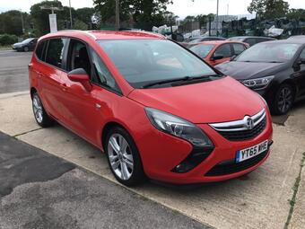 Vauxhall Zafira Tourer MPV 1.4i Turbo SRi Euro 6 5dr