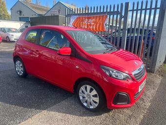 Peugeot 108 Hatchback 1.0 VTi Active Euro 5 3dr Euro 5