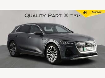 Audi e-tron SUV 55 S line Auto quattro 5dr 95kWh (11kW Charger)