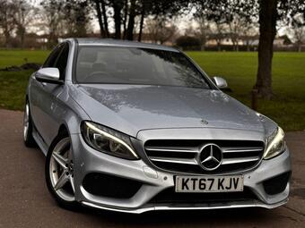 2017 C CLASS 2.1 C220D AMG LINE SALOON 4DR DIESEL G TRONIC EURO 6 S... photo