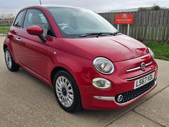 Fiat 500 Hatchback 1.2 Lounge Euro 6 (s/s) 3dr