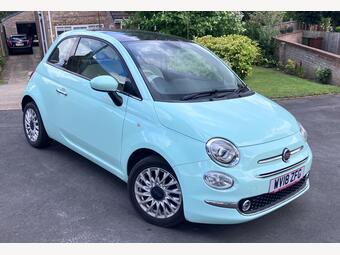 Fiat 500 Hatchback 1.2 Lounge Euro 6 (s/s) 3dr