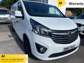 Vauxhall Vivaro Panel Van 1.6 CDTi 2900 Sportive L2 H1 Euro 6 5dr