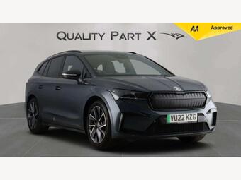 Skoda Enyaq SUV iV 82kWh 80x SportLine Auto 4WD 5dr (DC125kW)