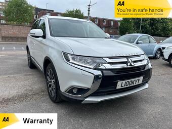 Mitsubishi Outlander SUV 2.2 DI-D 4 Auto 4WD Euro 6 5dr