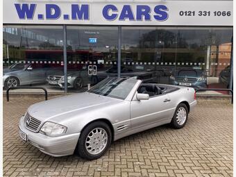 1997 MERCEDES SL CONVERTIBLE FOR SALE. IT HAS COVERED 105,057 MILES FROM NEW AND IS... photo